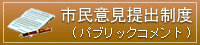 市民意見提出制度（パブリックコメント）