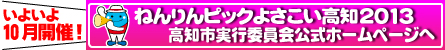 ねんりんピックよさこい高知2013バナー