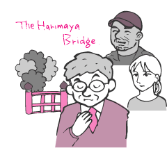映画『はりまや橋』に感動し、はりまや橋や関係者の方々を思い浮かべる岡崎市長