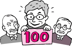 高知工業高校100周年を祝う岡崎市長
