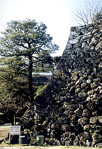 ���̒i���猩���O�̊ۂ̐Ί_