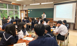 授業参観の様子
