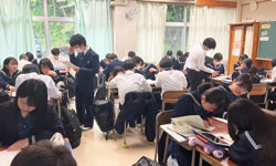 授業参観の様子