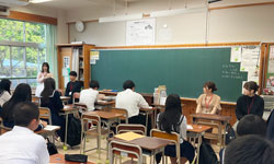 授業参観の様子