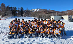 スキー研修の様子