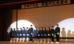 課題研究発表会の様子