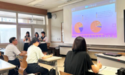 課題研究＿1学期発表会の様子