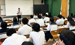 課題研究＿1学期発表会の様子