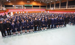 入学式の様子