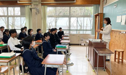 入学式の様子