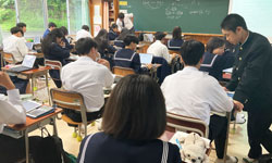 授業参観の様子