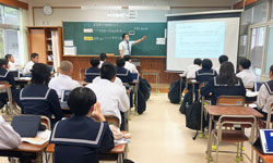 授業参観の様子