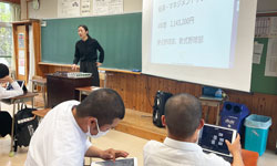 授業参観の様子