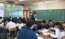授業参観の様子