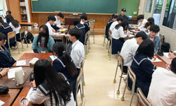 授業参観の様子