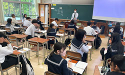 授業参観の様子
