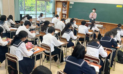 授業参観の様子