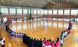 県体壮行式の様子