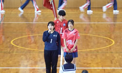 壮行式の様子