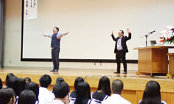 創立記念日交流会の様子