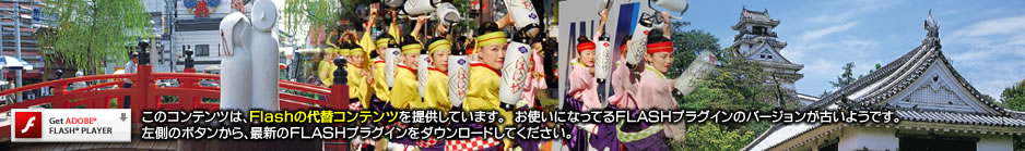 Flashの代替コンテンツ画像