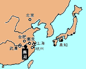 蕪湖市地図