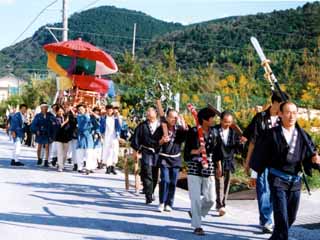 朝峯神社祭礼の画像