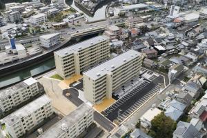 東石立市営住宅全景