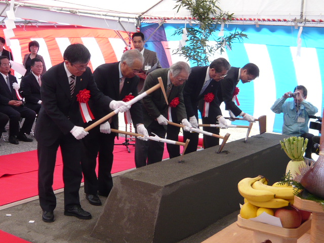 安全祈願祭の様子