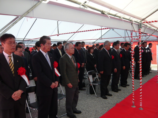 安全祈願祭の様子