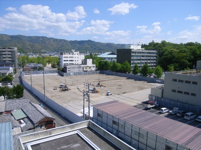 支持層深度調査の様子