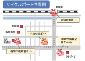 サイクルポート位置図