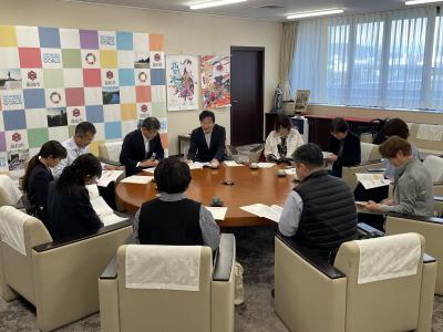 第10期見守り委員会　市長報告会
