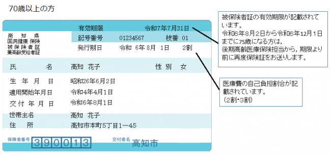 70保険証