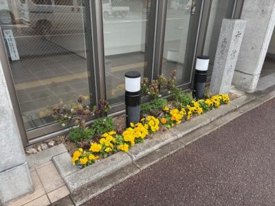 土佐建機江ノ口コミュニティセンター花壇3