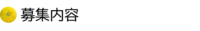 募集内容