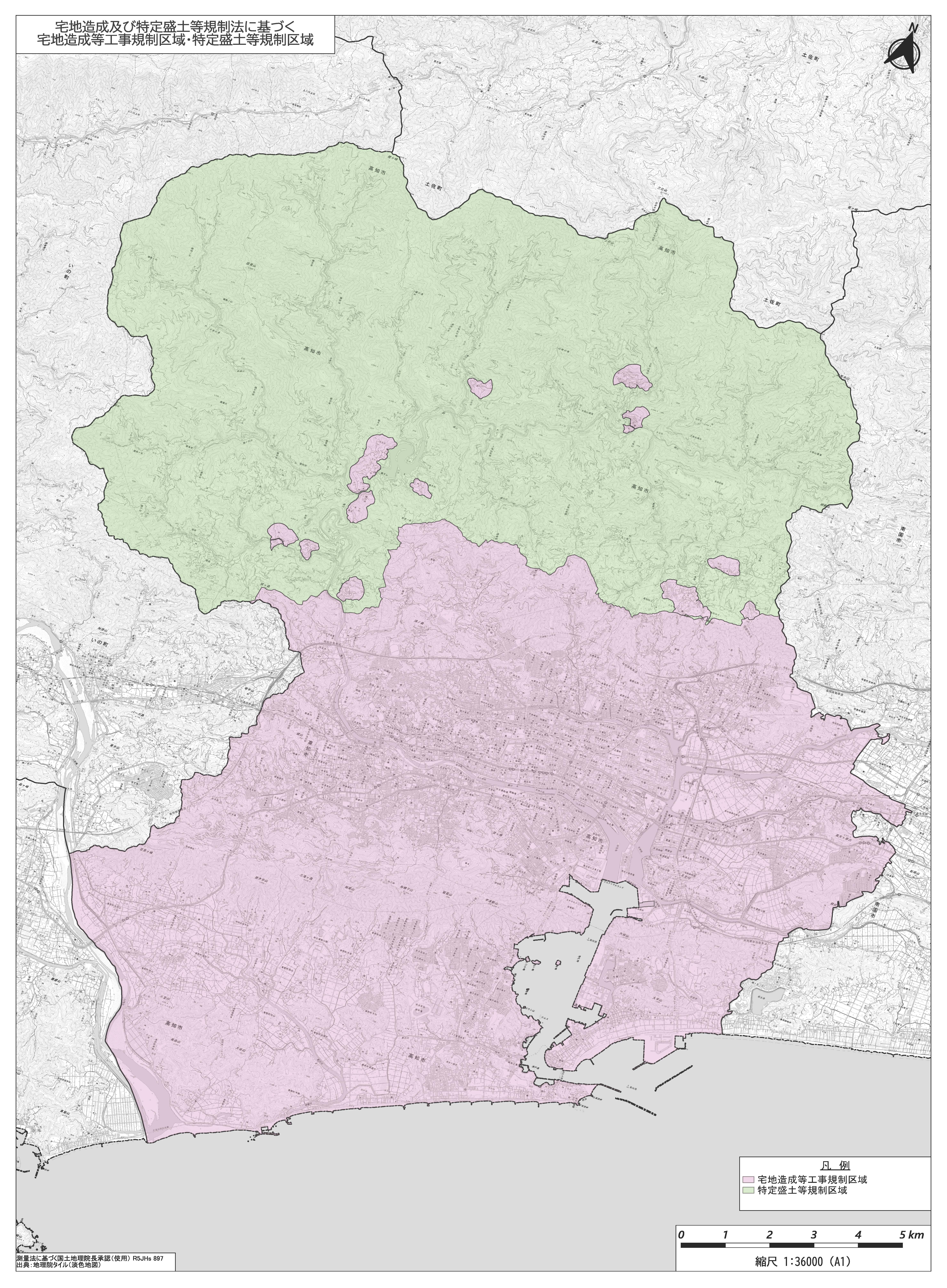 規制区域図