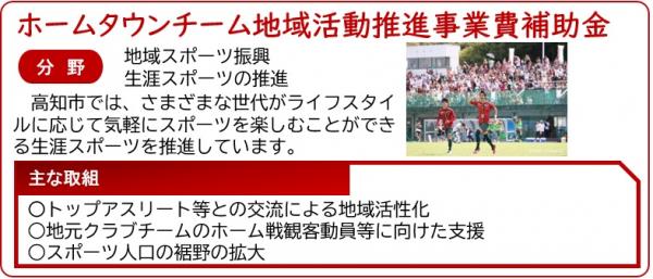 ホームタウン地域活動推進事業費補助金