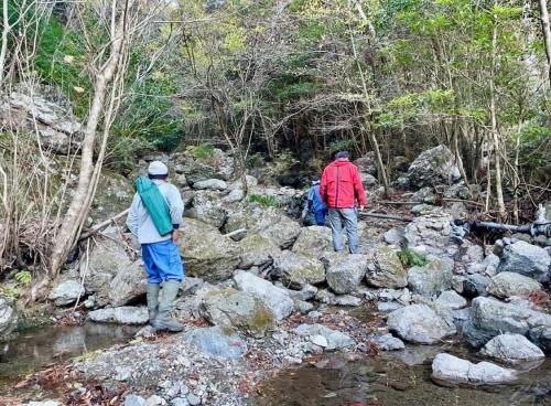 土佐山水源地の冬の思い出