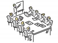 会議のイラスト
