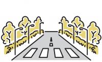 道路のイラスト
