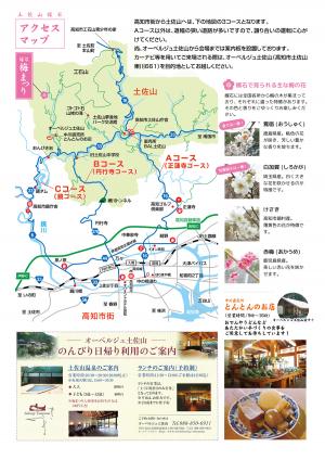 梅まつりチラシ裏