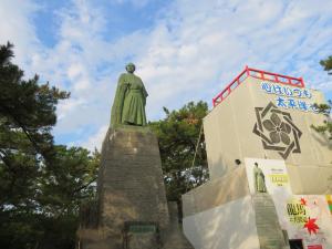 龍馬に大接近のようす