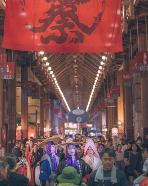 絵金生誕祭のようす