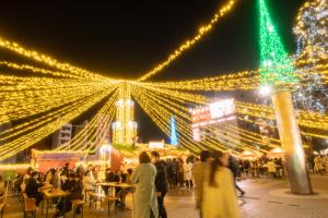 クリスマスマーケットのようす