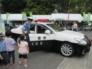 パトカー試乗体験