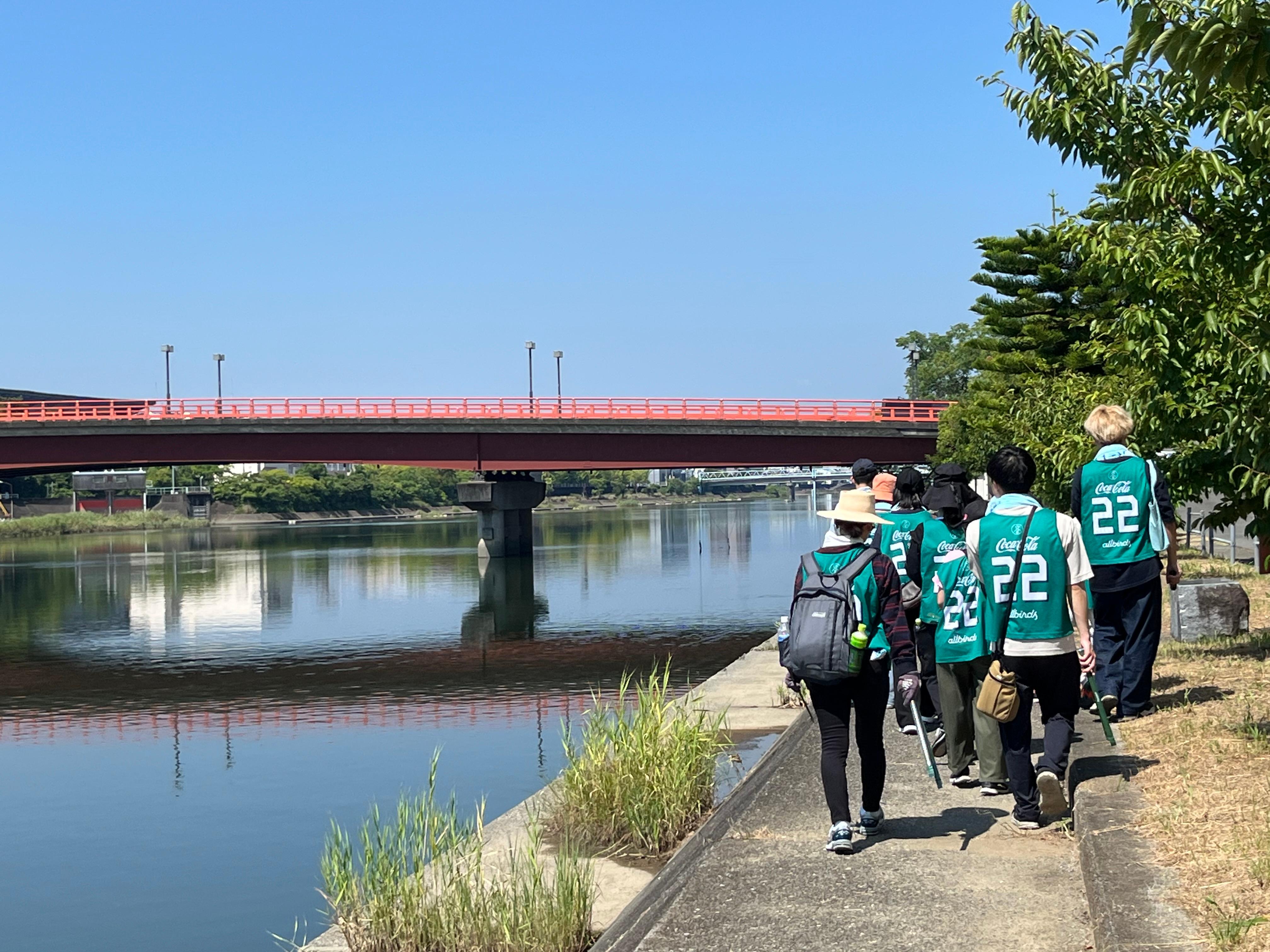 流れる川と、つながる仲間たち -グリーンバードがつむぐ鏡川-​