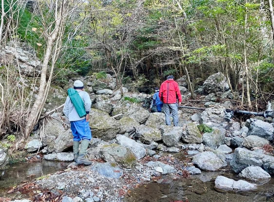 土佐山水源地の冬の思い出
