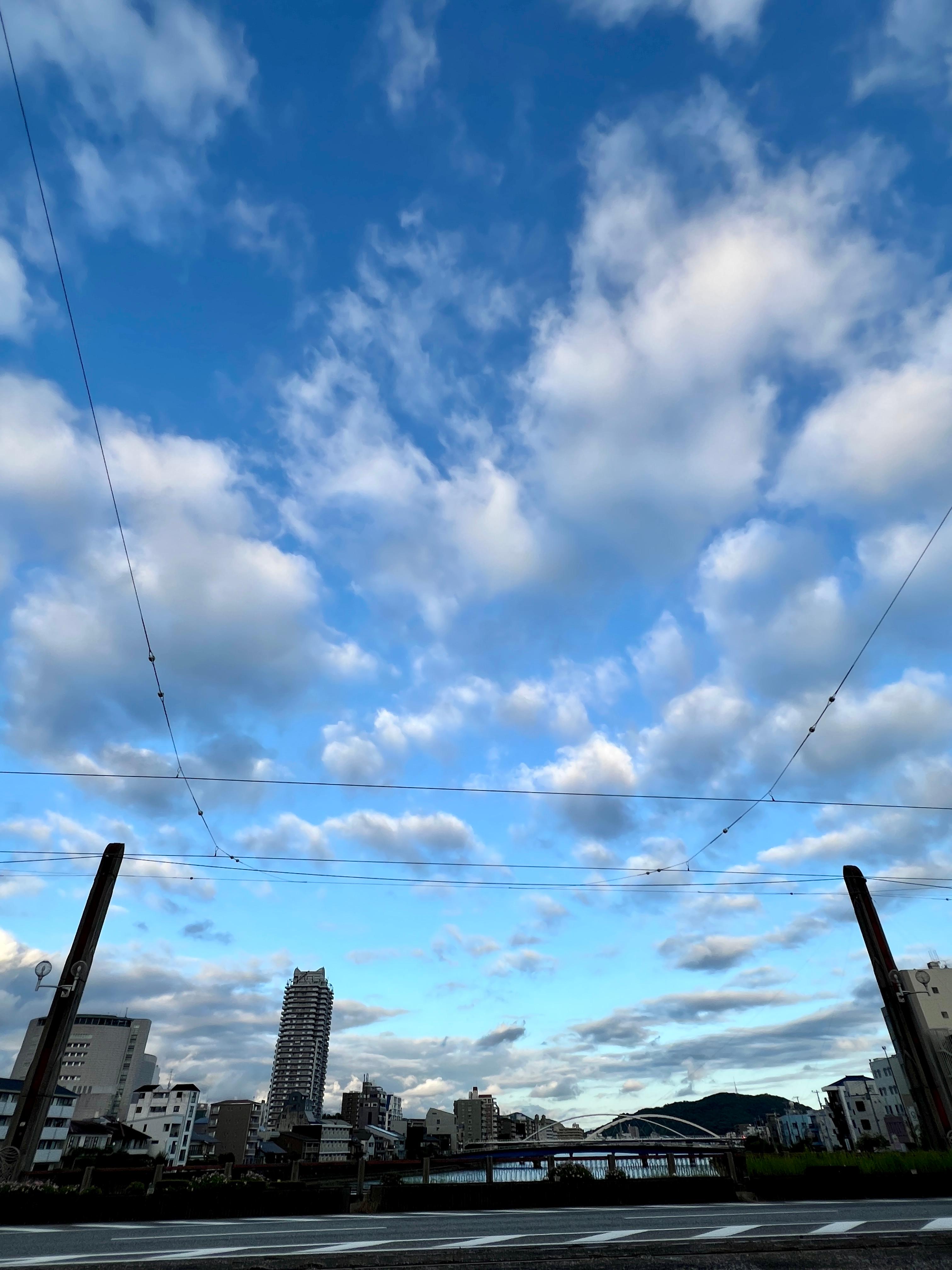 9月の雲