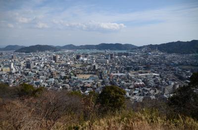 筆山からみた浦戸湾